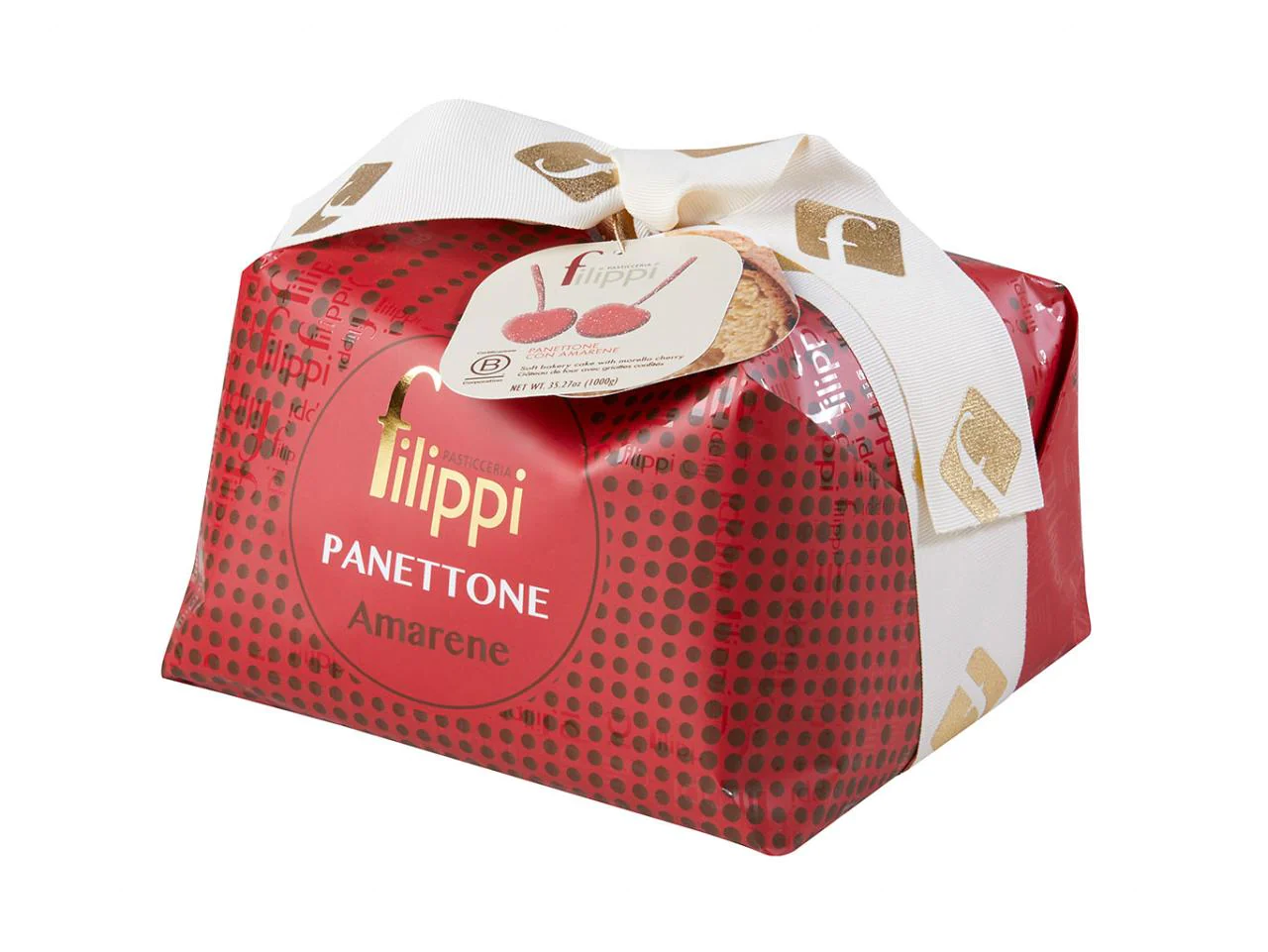 Filippi Panettone Amarena - Candied Morello Cherries 1kg