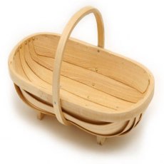 Burgon & Ball Natural Wooden Trug Medium