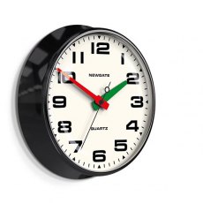 Brixton Clock Chrome