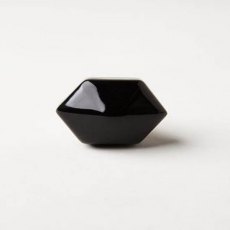 Drawer Knob Ceramic Black