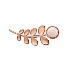 Orla Kiely Buddy Rose Gold Plated Brooch