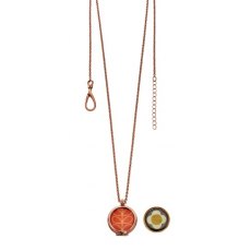 Orla Kiely Camille Rose Gold Plate Necklace