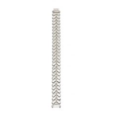 Orla Kiely Buddy Silver Plated Stem Pattern Bracelet