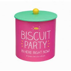 Happy Jackson Party Biscuit Barrel