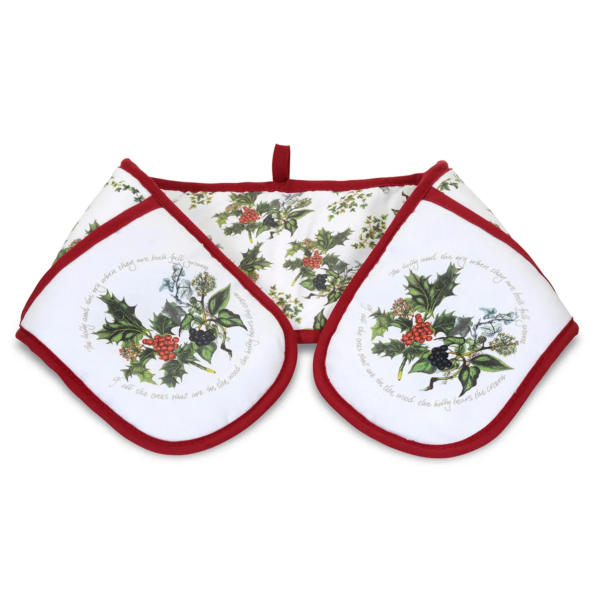 The Holly & The Ivy Double Oven Glove