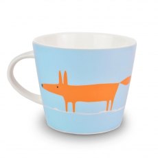 Orange & Duckegg Mug Mr Fox