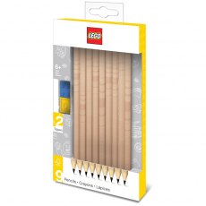 Lego No2 Graphite Pencils With Toppers