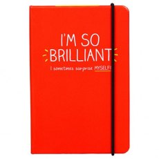 I'm So Brilliant A6 Notebook