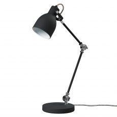 Jet Black Task Lamp