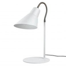 Arctic White Gooseneck Lamp