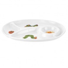 D/C   The Very Hungry Caterpillar Oval Divided Dish