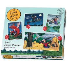 Room On The Broom 4 In 1 Puzzle