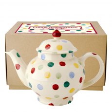 Emma Bridgewater Polka Dot 4 Mug Teapot Boxed