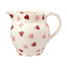 Pink Hearts 1.5pt Jug