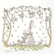 IHR Napkins Blossoms And Bunnies