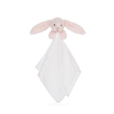 Jellycat Bashful Pink Bunny Muslin Soother