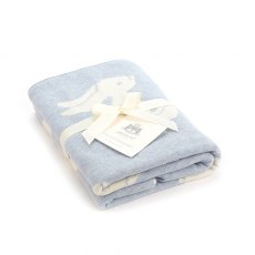 Jellycat Bashful Blue Bunny Blanket