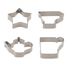 Polka Dot Cookie Cutters 4 Asstd