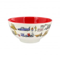 Builders At Work Melamine Bowl