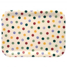 Polka Dot Large Melamine Tray