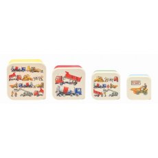 Builders At Work Snack Tubs S/4