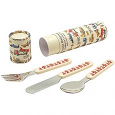 Builders At Work 3 Piece Cutlery Set