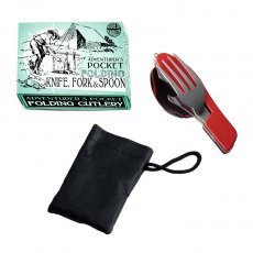 Adventurers Pocket Knife Fork And Spoon Set