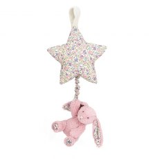 Jellycat Bunny Star Musical Pull Tulip