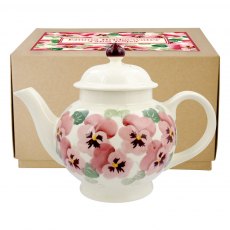 Pink Pansy 4 Mug Teapot