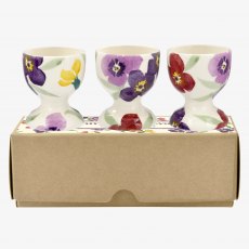 Emma Bridgewater Wallflower Set of 3 Egg Cups Boxed