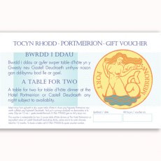 A Meal For 2 Portmeirion Gift Voucher