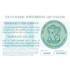 Mermaid Spa Day/Diwrnod Y For-Forwyn