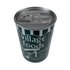 The Prisoner Village Food Tin with Mint Humbugs
