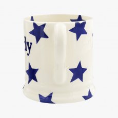 Emma Bridgewater Blue Star Daddy 1/2 Pint Mug