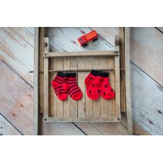 Blade & Rose Red & Black Socks 6-12 Months