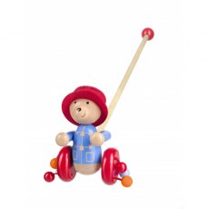 Paddington Bear Wooden Push Along