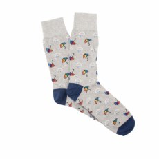 Welsh Weatherman Corgi Socks Men's Socks Rain Size Large