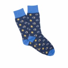 Welsh Weatherman Corgi Socks Men's Socks Sunshine Size Large