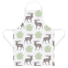 Thornback & Peel Stag & Mistletoe Apron