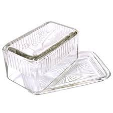 Garden Trading Louella Glass Butter Dish