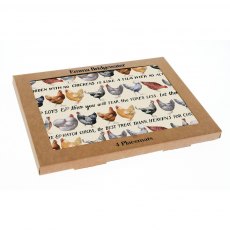 Hens S/4 Placemats