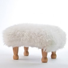 Anwen Baa Stool Ivory