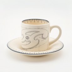 French Curve Espresso Cup & Saucer