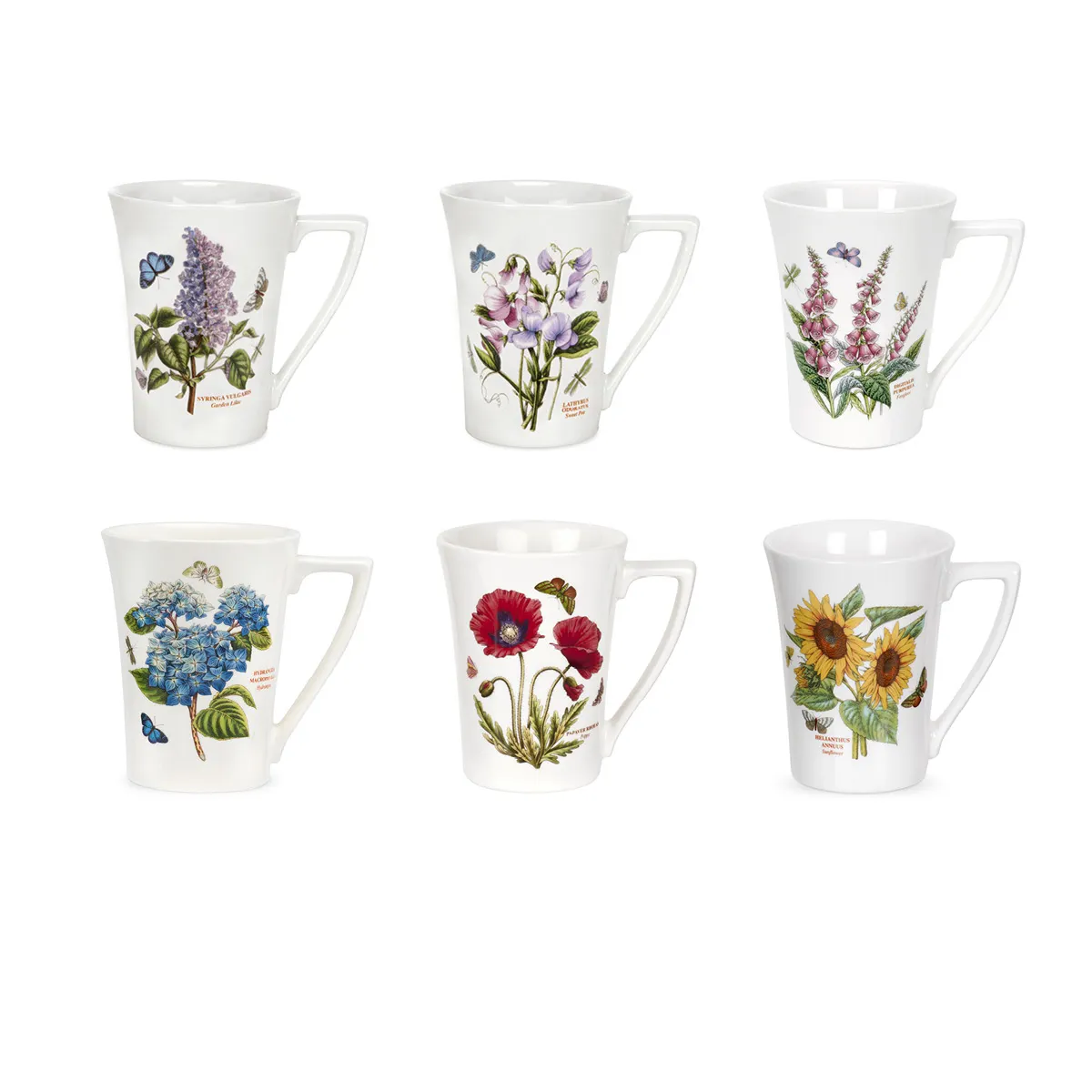 SECONDS Botanic Garden Mandarin Mug 10oz - No Guarantee of Flower Design