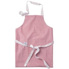 Lexington Striped Oxford Apron New Design Red