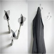 Dart Coat Hooks by Suck UK