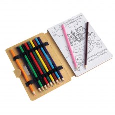 Colour Me Story Book And Colouring Pencil Set