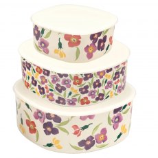 Wallflower Set 3 Mel Storage Containers