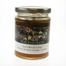 Portmeirion Siytni Bricylll a Sinsir /  Apricot & Stem Ginger Chutney