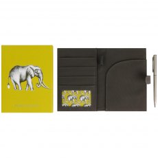 Harlequin Elephant Travel Wallet